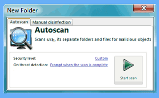 auto scan trancend usb